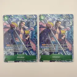 One Piece TCG Smoker OP10-030 SR Alt Art X2 - Image 1