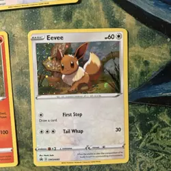 Mid era Eevee Pokemon Card Lot, Tcg Eevee. - Image 4