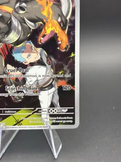 Pokemon TCG Team Rockets Houndoom Illustration Rare Card 191/182 Destined Rivals - Image 4