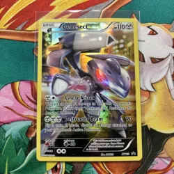 Pokemon TCG Genesect XY196 Holo Black Star Promo Card NM/M Condition - Image 1