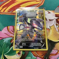 Pokemon TCG Genesect XY196 Holo Black Star Promo Card NM/M Condition - Image 2