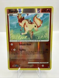 Ponyta - 71/100 - Reverse Holo Stormfront Set TCG - Pokemon Card 2008 - Image 1