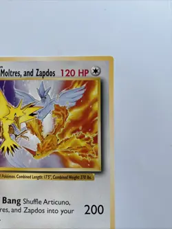 Legendary Birds Pokemon Jumbo Card Articuno Moltres Zapdos - Image 3