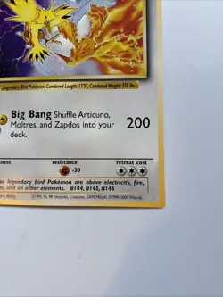 Legendary Birds Pokemon Jumbo Card Articuno Moltres Zapdos - Image 4