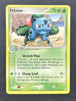 Ivysaur 35/100 Crystal Guardians Regular Uncommon Pokemon Card Pokemon TCG - Image 1
