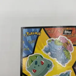 1999 Topps Pokemon Movie Sticker Bulbasaur Ivysaur Venusaur Puzzle Card - Image 3