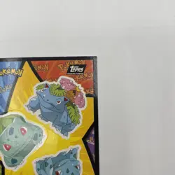 1999 Topps Pokemon Movie Sticker Bulbasaur Ivysaur Venusaur Puzzle Card - Image 4
