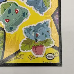 1999 Topps Pokemon Movie Sticker Bulbasaur Ivysaur Venusaur Puzzle Card - Image 5
