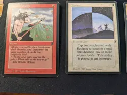 MTG Legends Rare/Uncommon Lot (8 Cards) - Winds of Change, Rapid Fire - Image 1