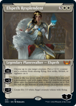 Light Play x 1 Elspeth Resplendent - Showcase Streets of New Capenna Variants - Image 1