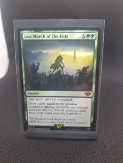 Last March of the Ents - MTG Lord of the Rings Green MythicNM - Image 1