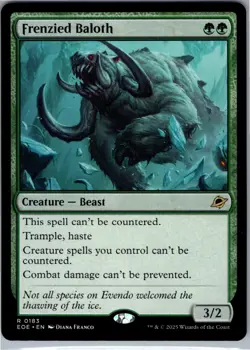 Frenzied Baloth 183 R Edge of Eternities Magic: The Gathering NM - Image 1