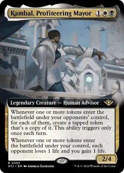 Kambal, Profiteering Mayor (Extended Art) [OTJ - 353] - Image 1