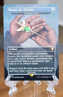 Elessar, the Elfstone - Cloudstone Curio - The Lord of the Rings - MTG - NM - Image 1