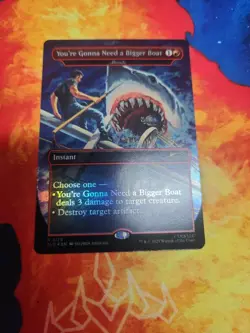 You're Gonna Need a Bigger Boat - Abrade (Rainbow Foil) - Secret Lair - NM - Image 1