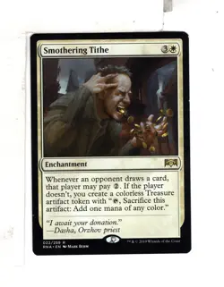 MTG SkeenAB Smothering Tithe from Ravnica Allegiance. NM. - Image 1