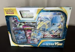 Pokemon TCG Glaceon V Star Special Collection Box Sealed - Image 1