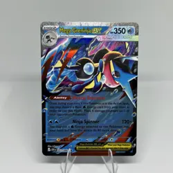 Mega Greninja ex 22/86 Double Rare Pokemon Chaos Rising ME04 NM B - Image 1