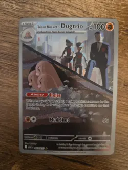 Team Rocket's Dugtrio 239/217 Me: Ascended Heroes Holo Pokemon TCG NM - Image 1