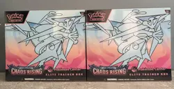 2 x Pokemon Chaos Rising Pokemon Center Elite Trainer Box - New & Sealed - Image 1