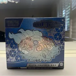 Sealed- Pokemon Scarlet & Violet TCG Stellar Crown Elite Trainer Box - Image 1