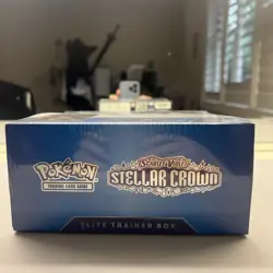 Sealed- Pokemon Scarlet & Violet TCG Stellar Crown Elite Trainer Box - Image 5