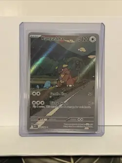 KANGASKHAN - 204/182 Illustration Rare Destined Rivals Pokemon NM - Image 1