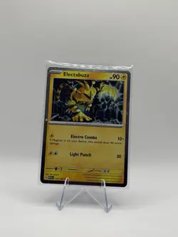 Pokemon TCG Electabuzz Pokemon Promos 125/165 Holo Promo Cosmos Holo Rare Promo - Image 1