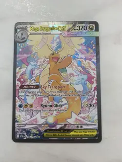 Mega Dragonite EX 290/217 SIR Special Illustration Pokemon Ascended Heroes NM - Image 1