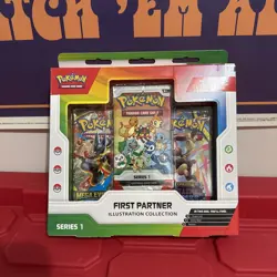 Pokemon Mega Evolution First Partner Illustration Collection Box - Image 1