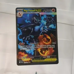 Pokemon Mega Charizard X EX 125/094 Phantasmal Flames mint Chase Card - Image 1