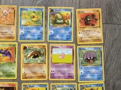 Lot of 22 Fossil Set Pokemon TCG Cards - Image 2