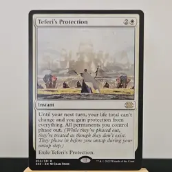 Teferi's Protection Double Masters 2022 Rare White Instant Regular EN 032/331 - Image 1