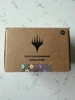 Magic - MTG Secret Lair Commander Deck: Goblin Storm - New Sealed In Hand - Image 1