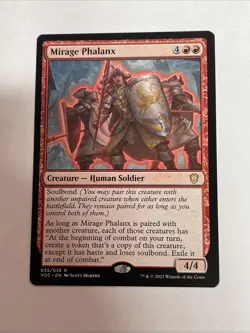 Mirage Phalanx Commander: Innistrad: Crimson Vow #35 Rare - Image 1
