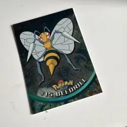 Pokemon Card #15 Beedrill Holo Rare Topps Trading Pokemon - Image 1