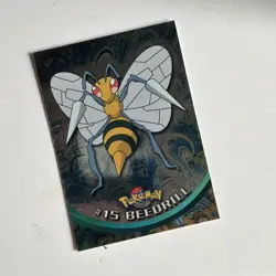 Pokemon Card #15 Beedrill Holo Rare Topps Trading Pokemon - Image 2