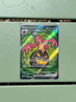 Pokemon Chaos Rising 102/086 Gourgeist ex Ultra Rare Pokemon Card Pack Fresh - Image 1