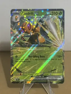 Pokemon TCG Chaos Rising: Beedrill EX 003/086 Double Rare Holo NM - Image 1