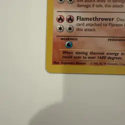 Flareon Jungle #19/64 NON-HOLO Rare Pokemon Card WotC - LP TCG - Image 5