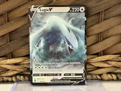 2022 Pokemon SWSH Silver Tempest Lugia V Holo #138/195 - Image 1