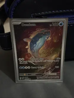 Pokemon Dondozo 207/198 SV01 Illustration Rare Full Art Holo HP 160 - Image 1