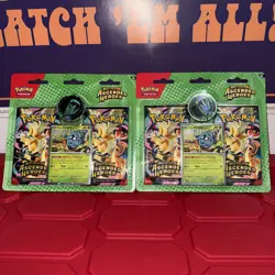 Pokemon TCG Ascended Heroes Erika's Tangela 2-Pack Blister Sealed Lot of (2) - Image 1