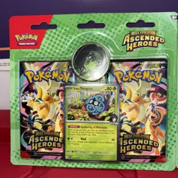 Pokemon TCG Ascended Heroes Erika's Tangela 2-Pack Blister Sealed Lot of (2) - Image 2