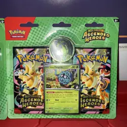 Pokemon TCG Ascended Heroes Erika's Tangela 2-Pack Blister Sealed Lot of (2) - Image 3