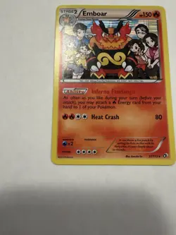 Pokemon TCG Emboar Legendary Treasures 27/113 Holo Holo Rare - Image 4