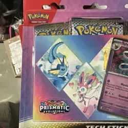 Pokemon Scarlet & Violet Prismatic Evolutions Tech Sticker Collection Sylveon - Image 3