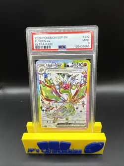 2024 POKEMON SSP EN-SURGING SPARKS ULTRA RARE #222 FLYGON EX PSA 9 - Image 1