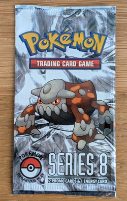 Pokemon Pop Series 8 Pack Booster Pack Factory Sealed New TCG Vintage Rare - Image 1