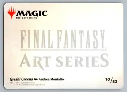 Gysahl Greens Art Card MTG Magic the Gathering S Art Series: FINAL FANTASY 10/53 - Image 2